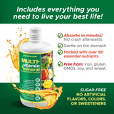 Life's Fortune botella con etiqueta legible destacando ingredientes clave