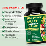 Life's Fortune caja de 270 tabletas, gran cantidad para uso prolongado