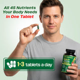 Life's Fortune etiqueta nutricional enfocada en ingredientes y dosificación