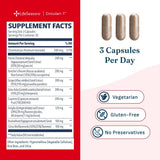 LifeSeasons Circulari-T etiqueta con lista de ingredientes y proporciones claras