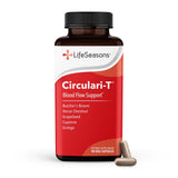 LifeSeasons Circulari-T frontal del envase mostrando la marca y beneficio circulatorio