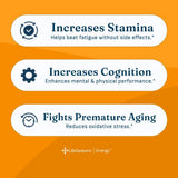 Cápsulas de LifeSeasons Energy textura y tamaño, fácil de tragar