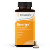 LifeSeasons Energy frasco frontal mostrando presentación y aporte de energía