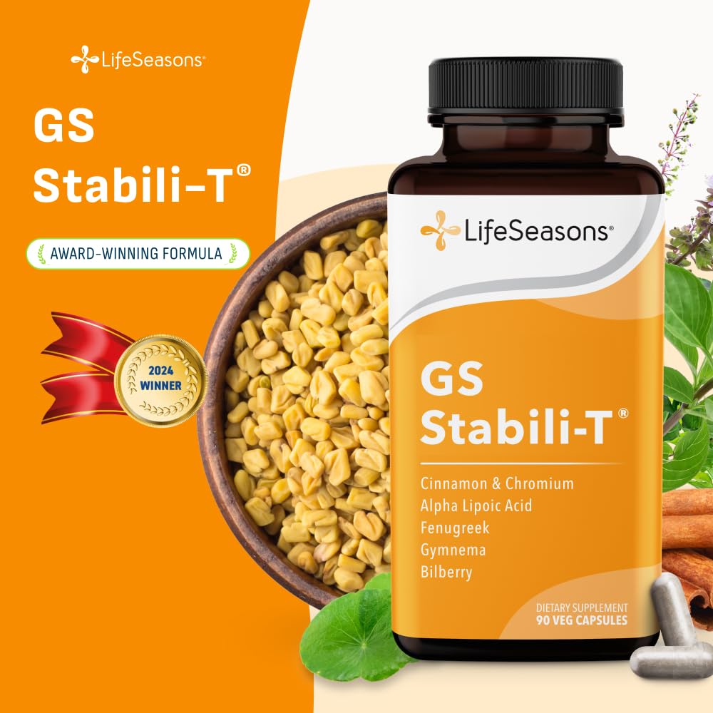 LifeSeasons producto en cocina junto a alimentos para contexto saludable