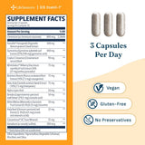LifeSeasons ingredientes clave dispuestos para claridad y confianza