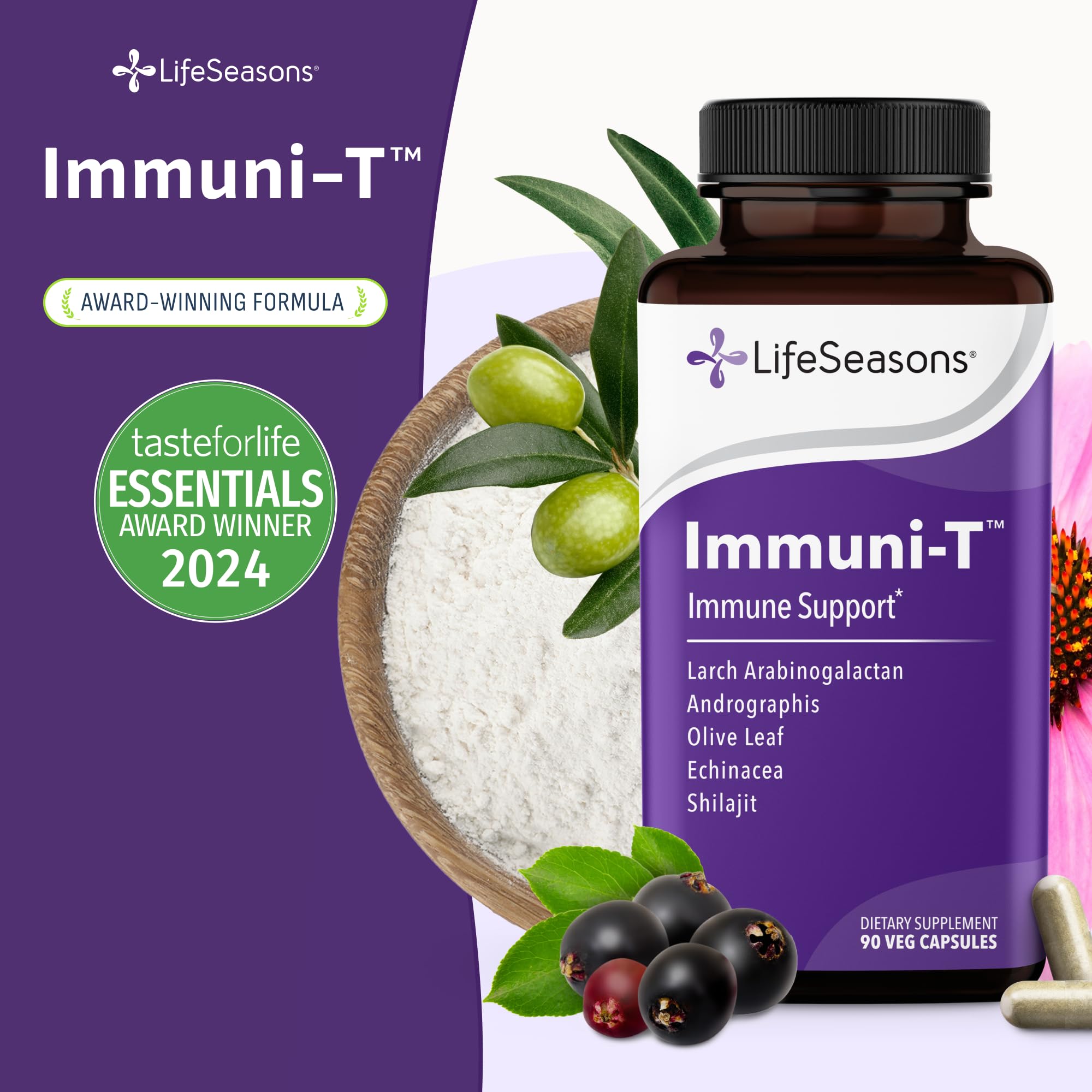 LifeSeasons Immuni-T en mesa de desayuno, integrable a la rutina diaria