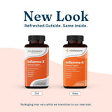 LifeSeasons Inflamma-X envase en ambiente cotidiano mostrando conveniencia diaria
