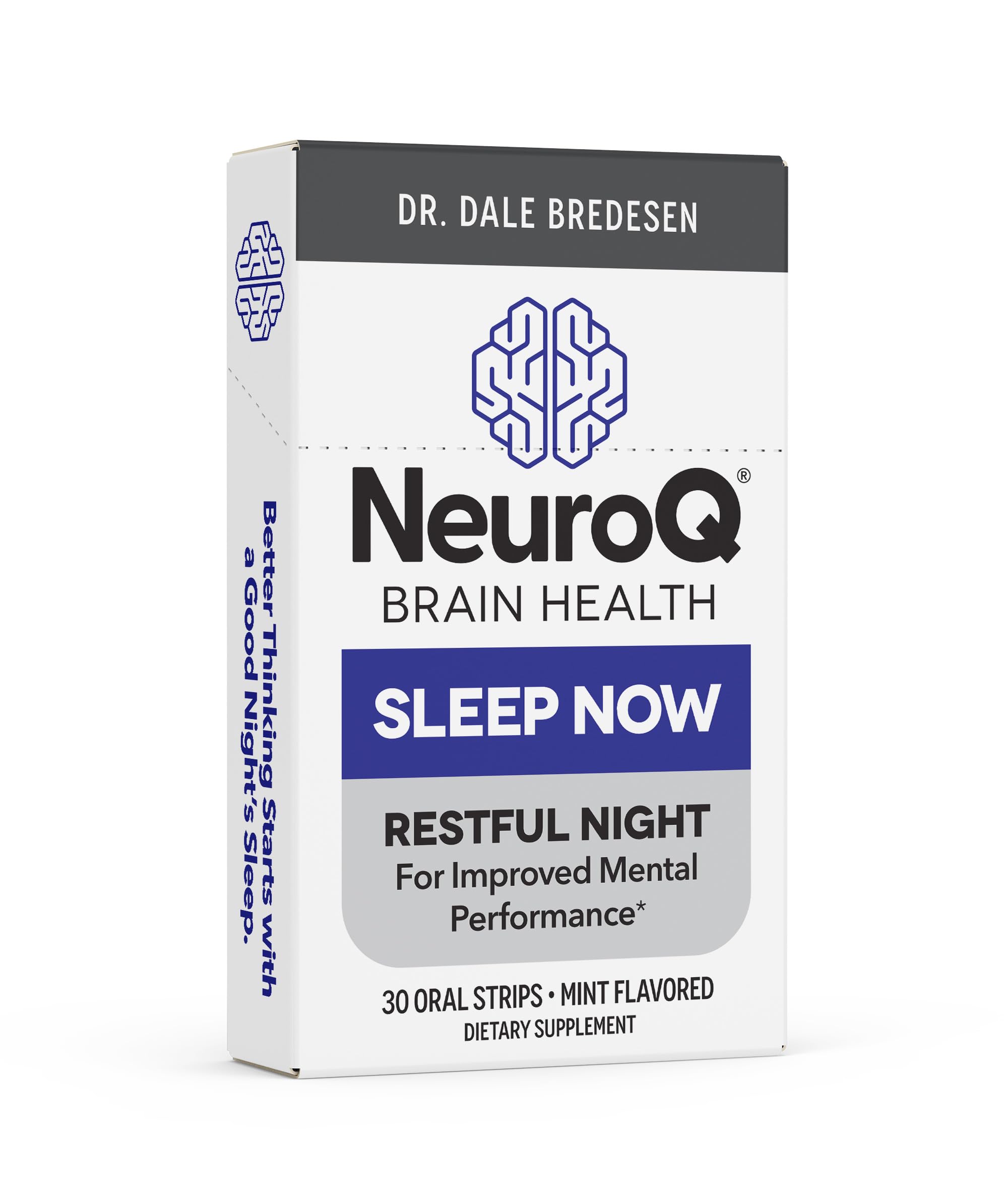LifeSeasons NeuroQ Sleep Now vista frontal del empaque, presentación clara y práctica