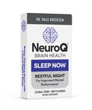 LifeSeasons NeuroQ Sleep Now vista frontal del empaque, presentación clara y práctica