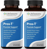 LifeSeasons Pros-T envase frontal mostrando etiqueta clara y beneficios