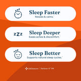 LifeSeasons cápsula en mano indicando dosificación práctica nocturna