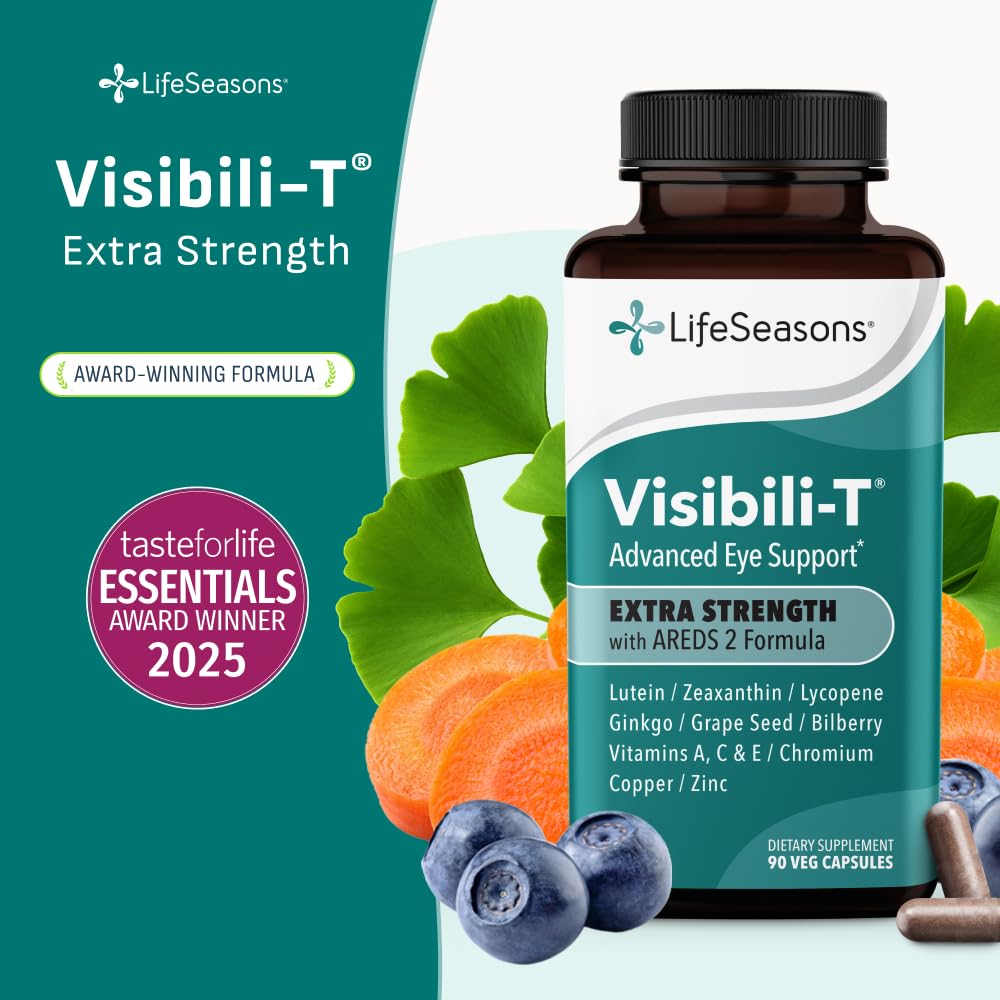 LifeSeasons Visibili-T empaque lateral enfatizando calidad y pureza