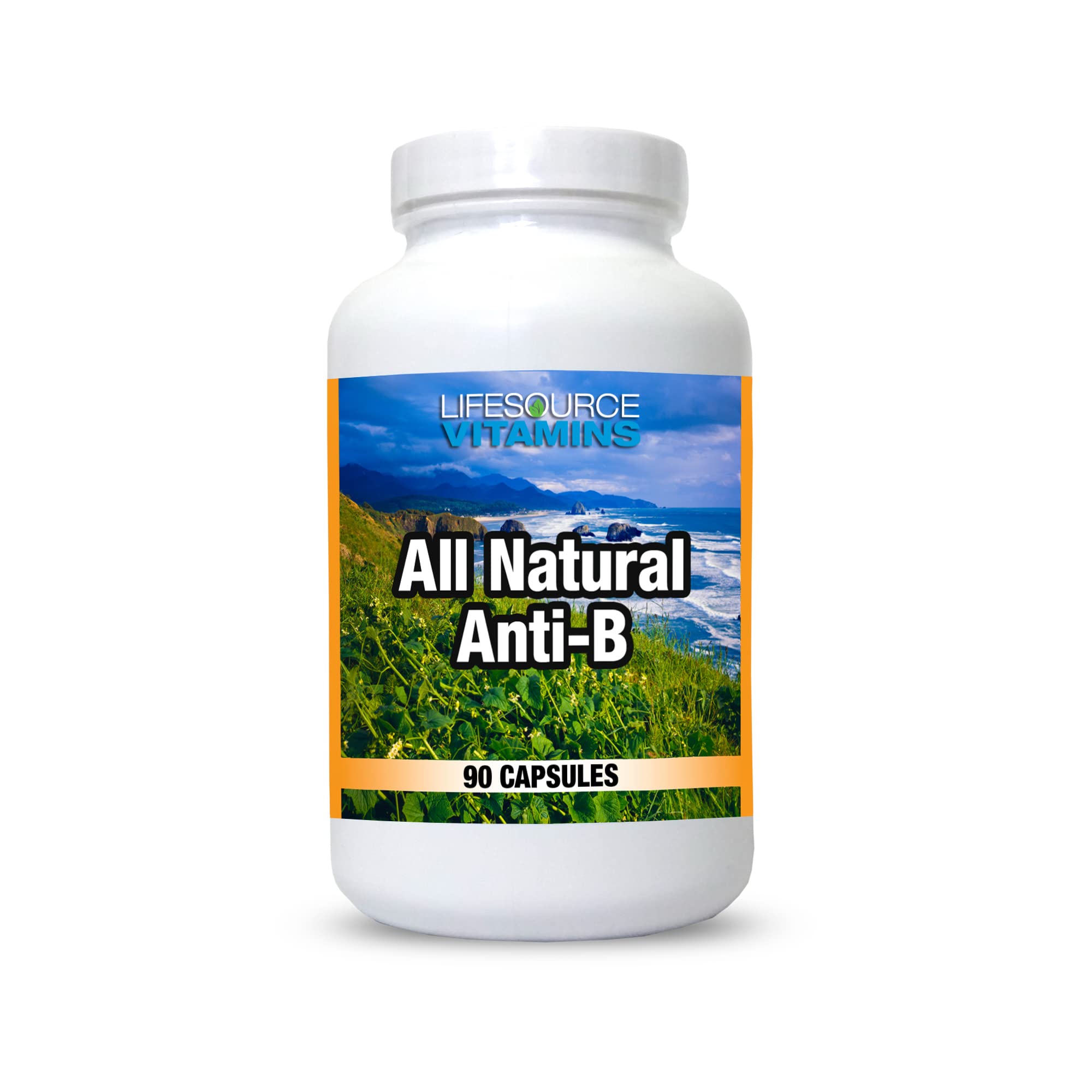 LifeSource Vitamins imagen frontal del envase mostrando la marca y beneficios