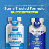 LifeStrength cápsulas en mano para apreciar tamaño y conveniencia