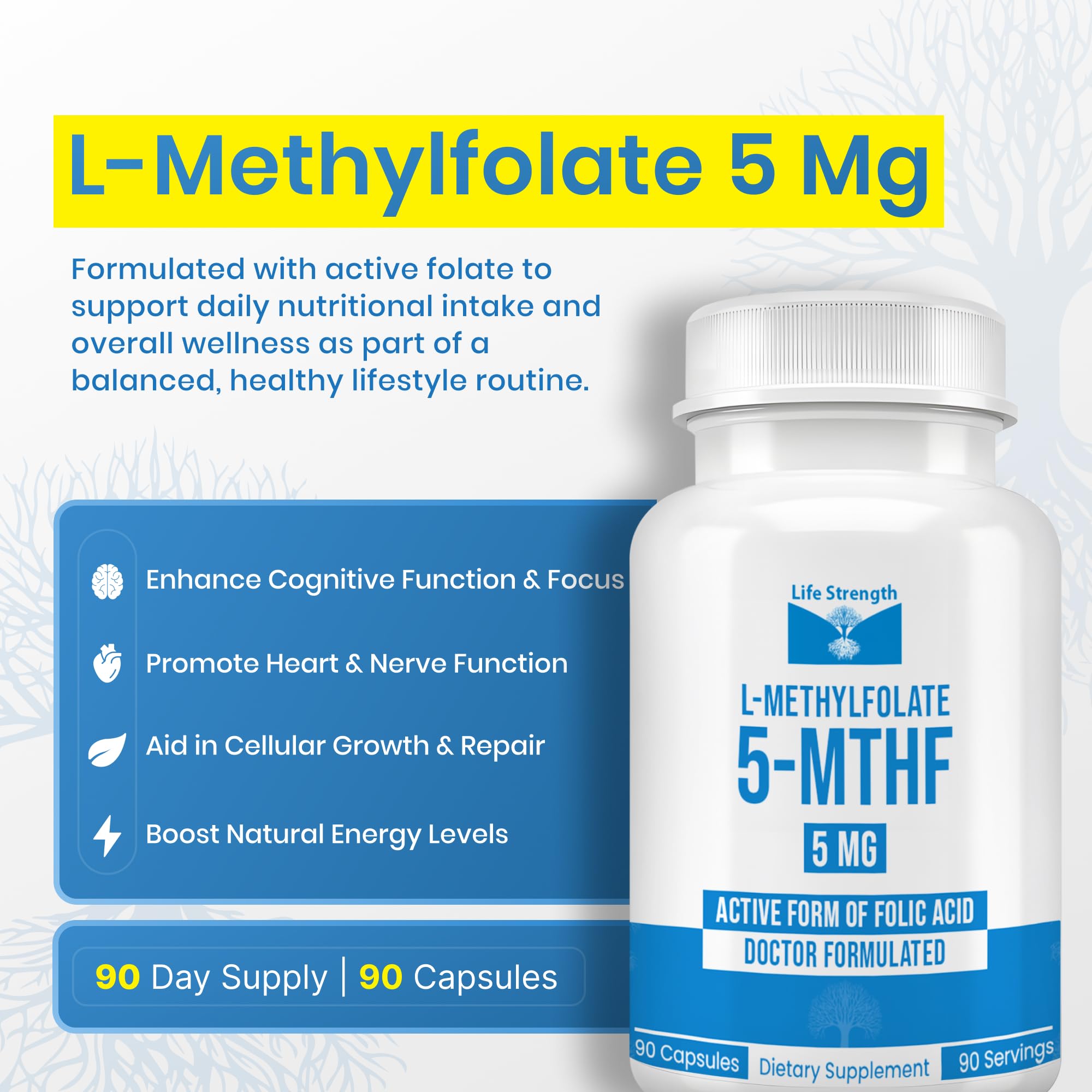 LifeStrength lista de ingredientes veganos y sin gluten visible en la etiqueta