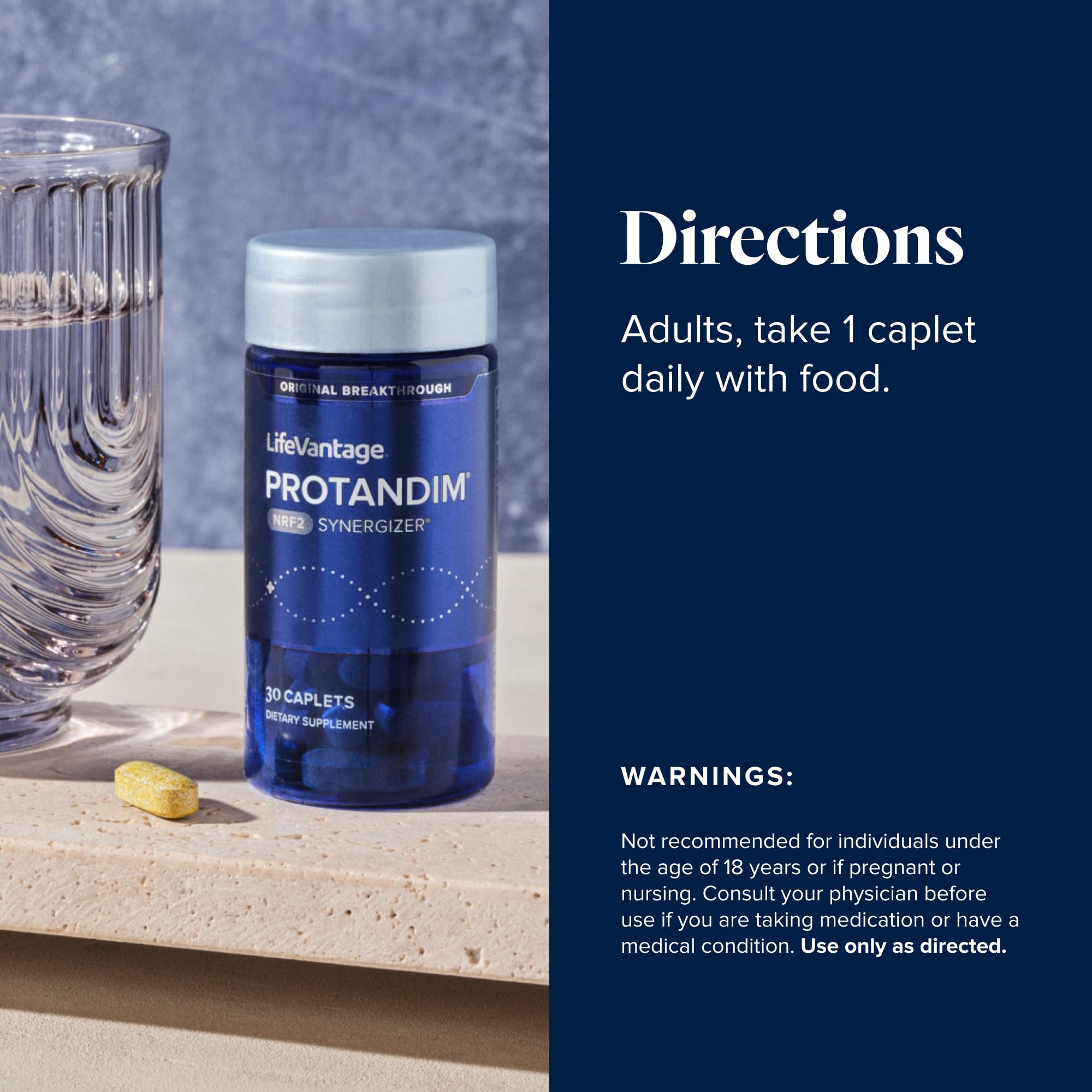 LifeVantage Protandim Nrf2 en cocina saludable ilustrando estilo de vida