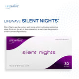 LifeWave demostración de aplicación en cuello para comodidad nocturna