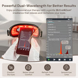 LifeZoom detalle de LEDs duales 660nm y 850nm para eficacia focalizada