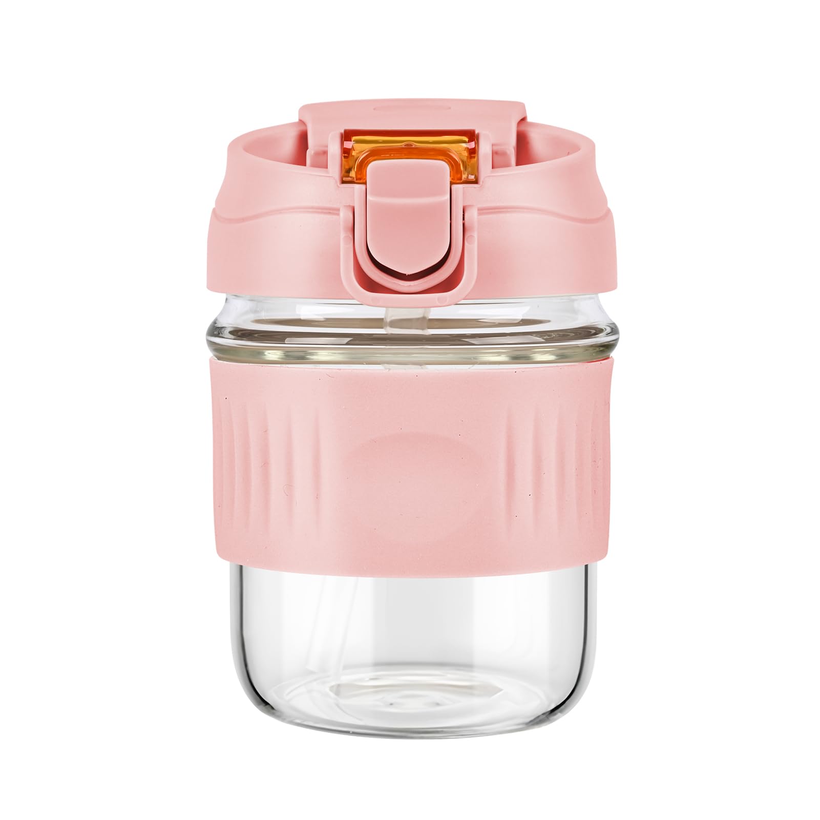 LifmPlay botella frontal de vidrio borosilicato, diseño elegante y sin plástico