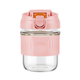 LifmPlay botella frontal de vidrio borosilicato, diseño elegante y sin plástico
