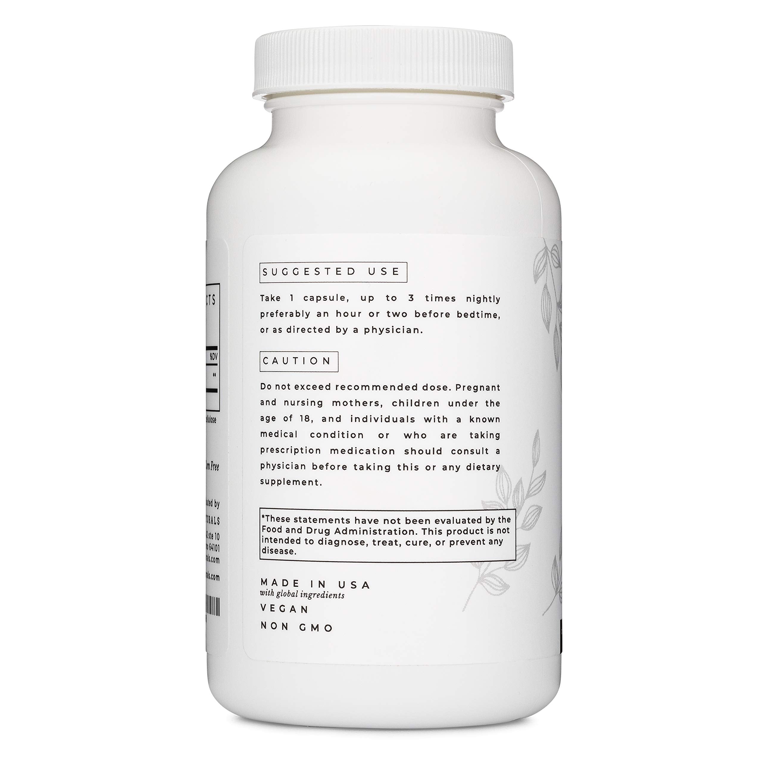 Lifted Naturals cápsula en mano para comparar tamaño y facilidad de tragar