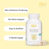 Lifted Naturals cápsulas en mano mostrando tamaño y dosificación práctica