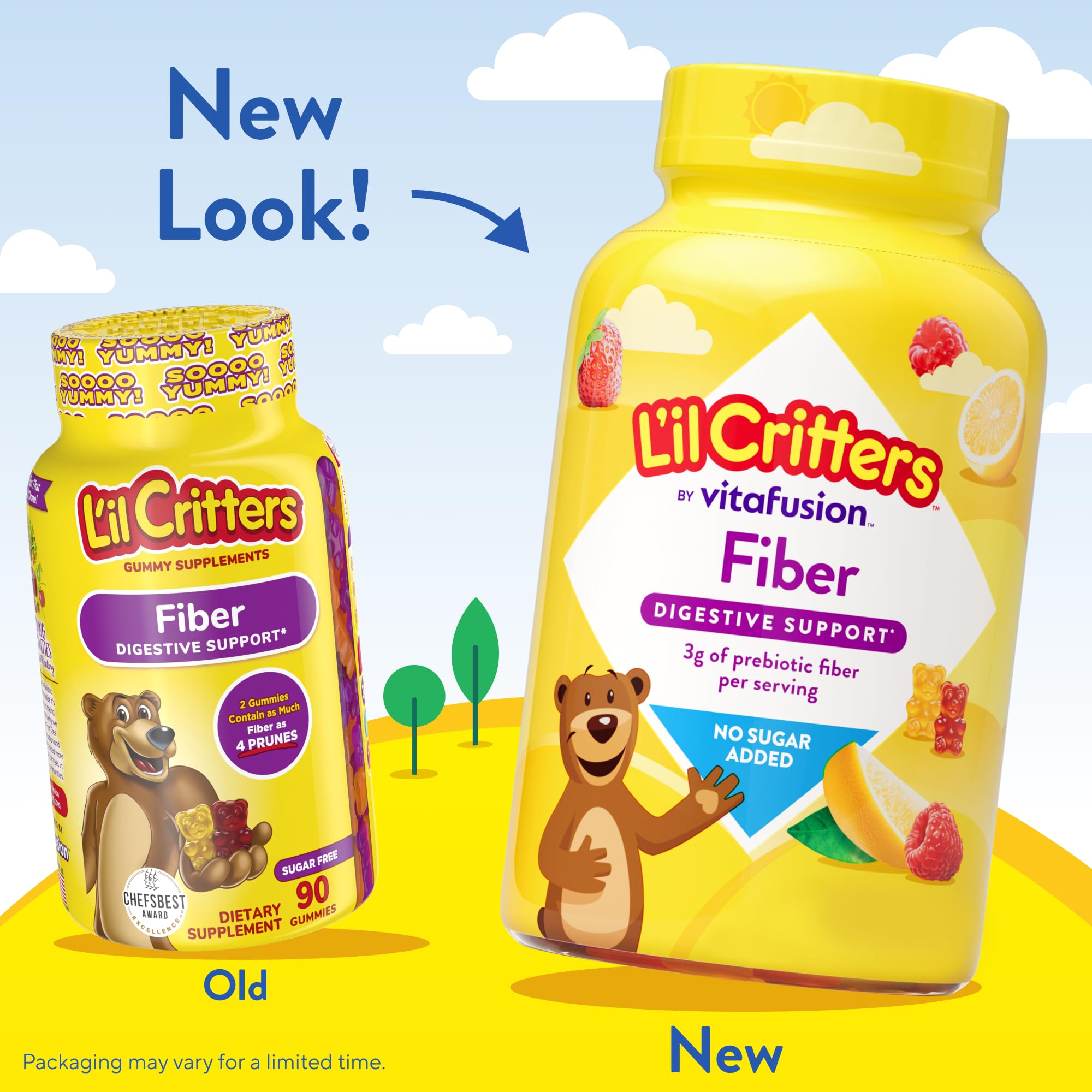 L'il Critters detalle de textura de las gomitas mostrando aspecto masticable