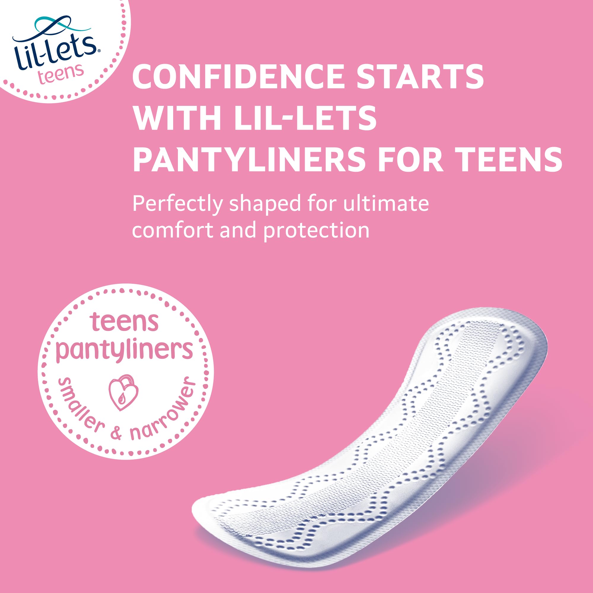Lil-Lets protectores envueltos individualmente para higiene y cambio fácil fuera de casa