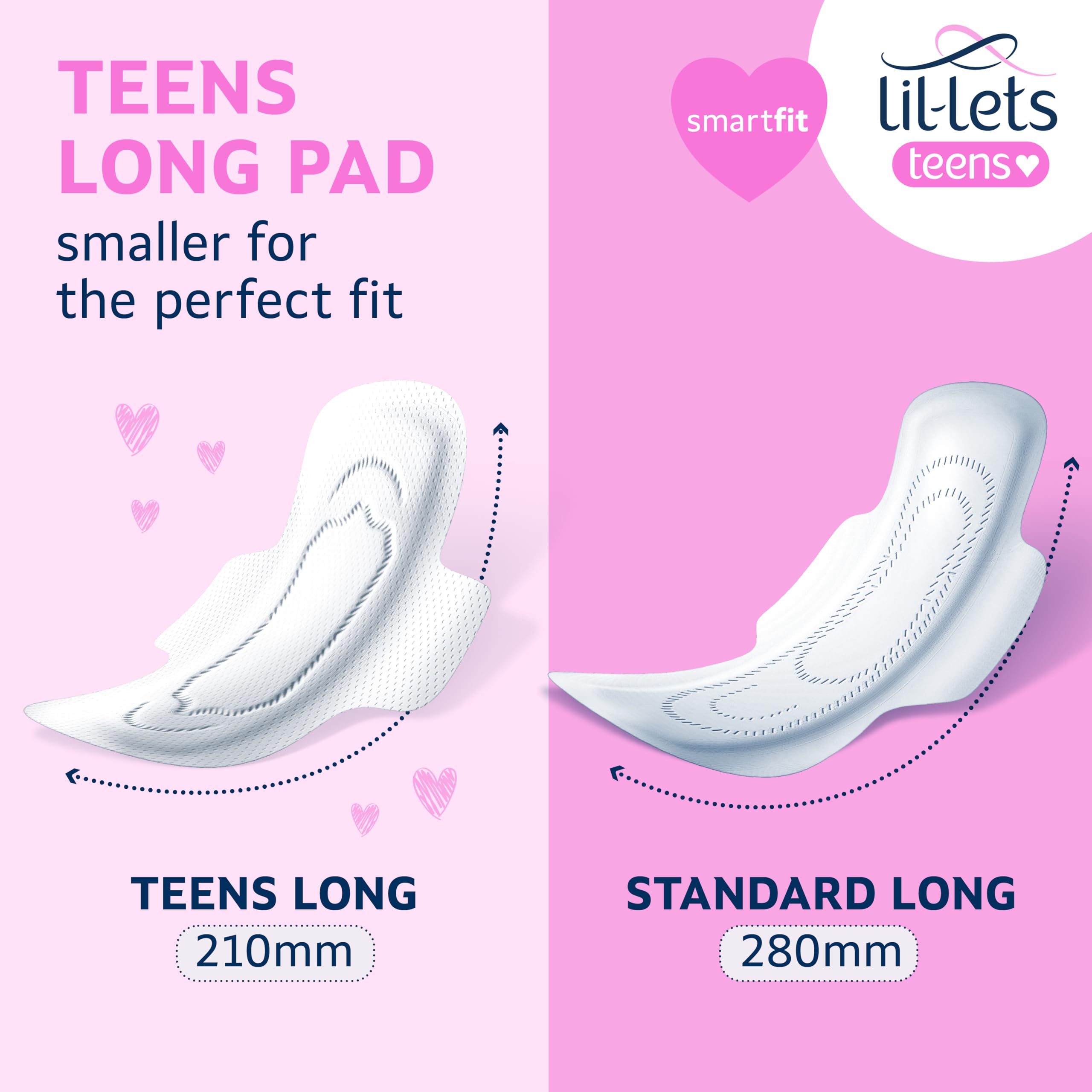 Lil-Lets textura de la superficie suave y transpirable para piel sensible