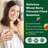 LILICARE mesa con gominolas y taza, estilo de vida saludable