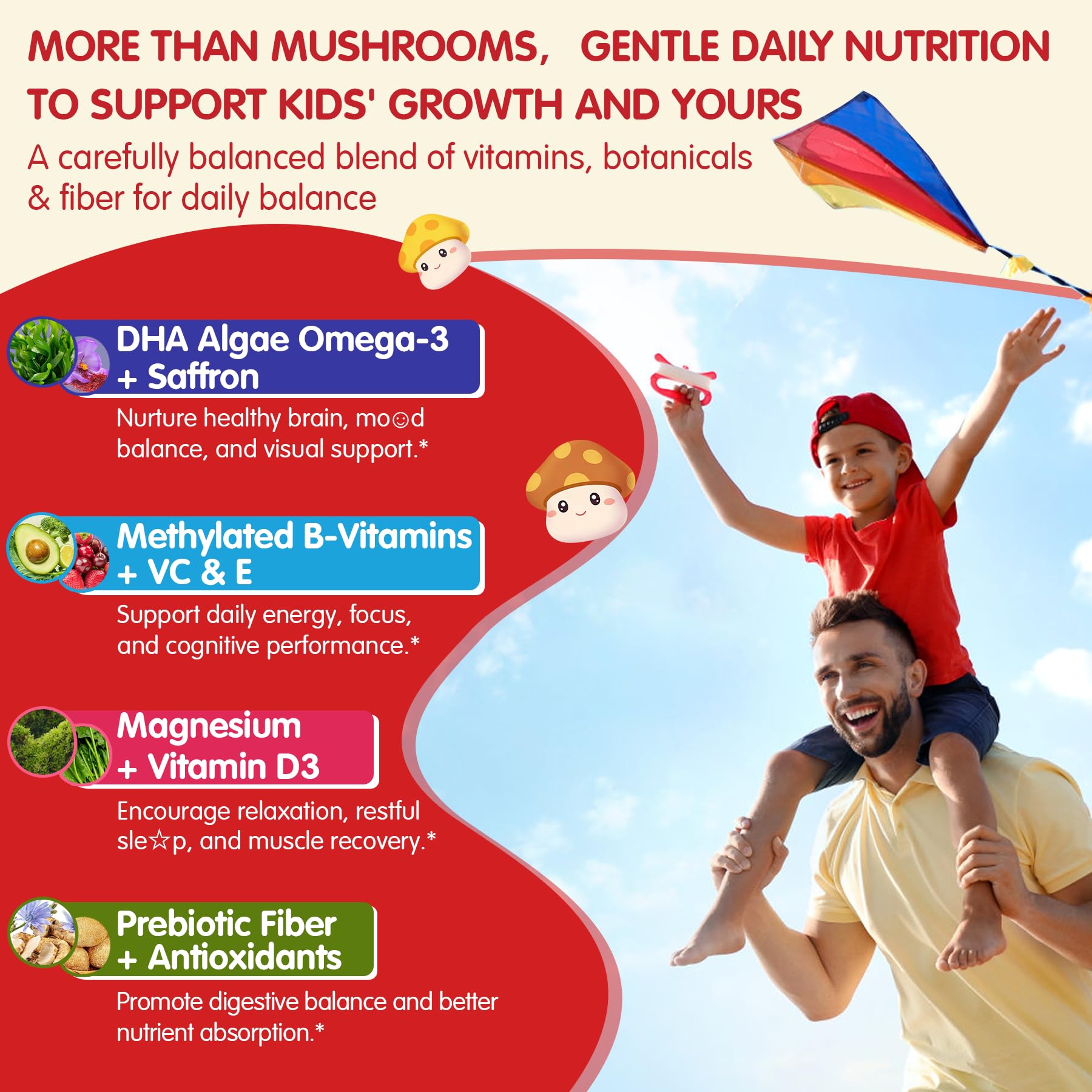LILICARE etiqueta con lista de ingredientes y vitamines activas visibles