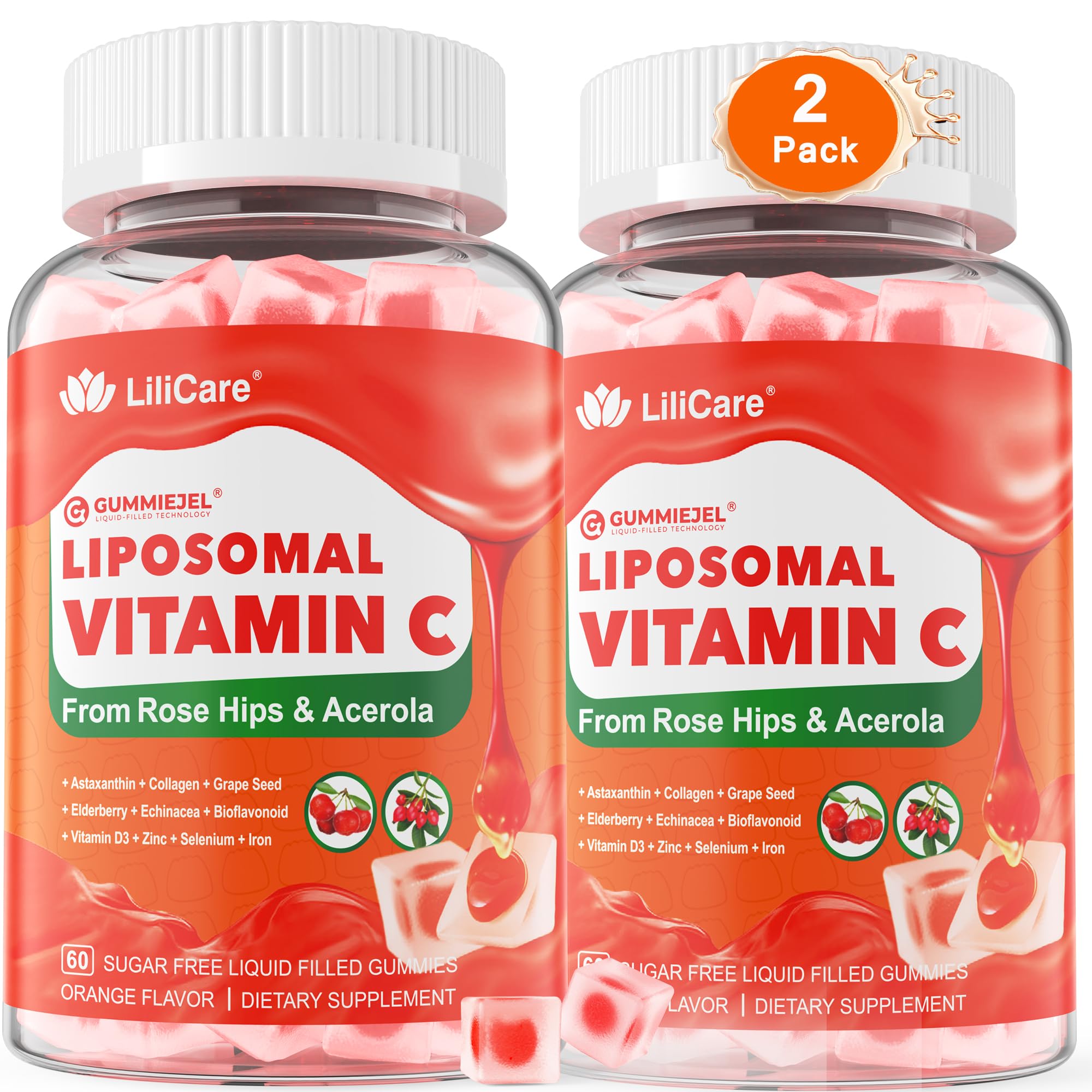 LILICARE vista frontal del envase mostrando beneficios y formato pack
