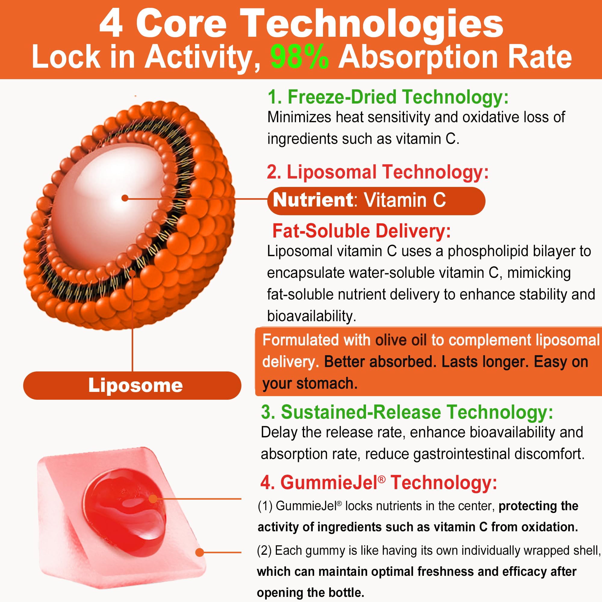 LILICARE acerola y rosa mosqueta, fuentes naturales de vitamina C