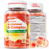 LILICARE paquete frontal mostrando gomitas y beneficios energéticos