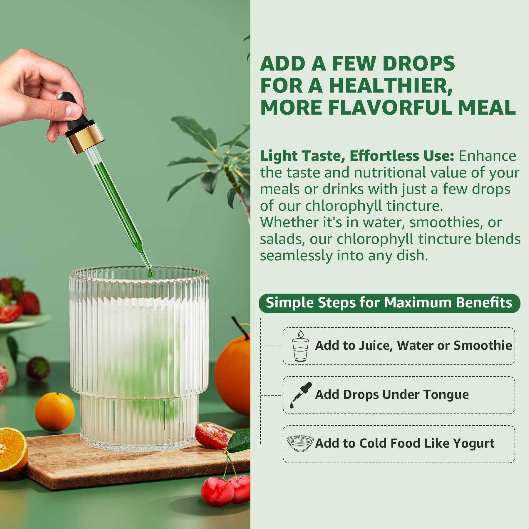 LILICARE ingredientes spirulina y wheatgrass mostrando origen vegetal puro