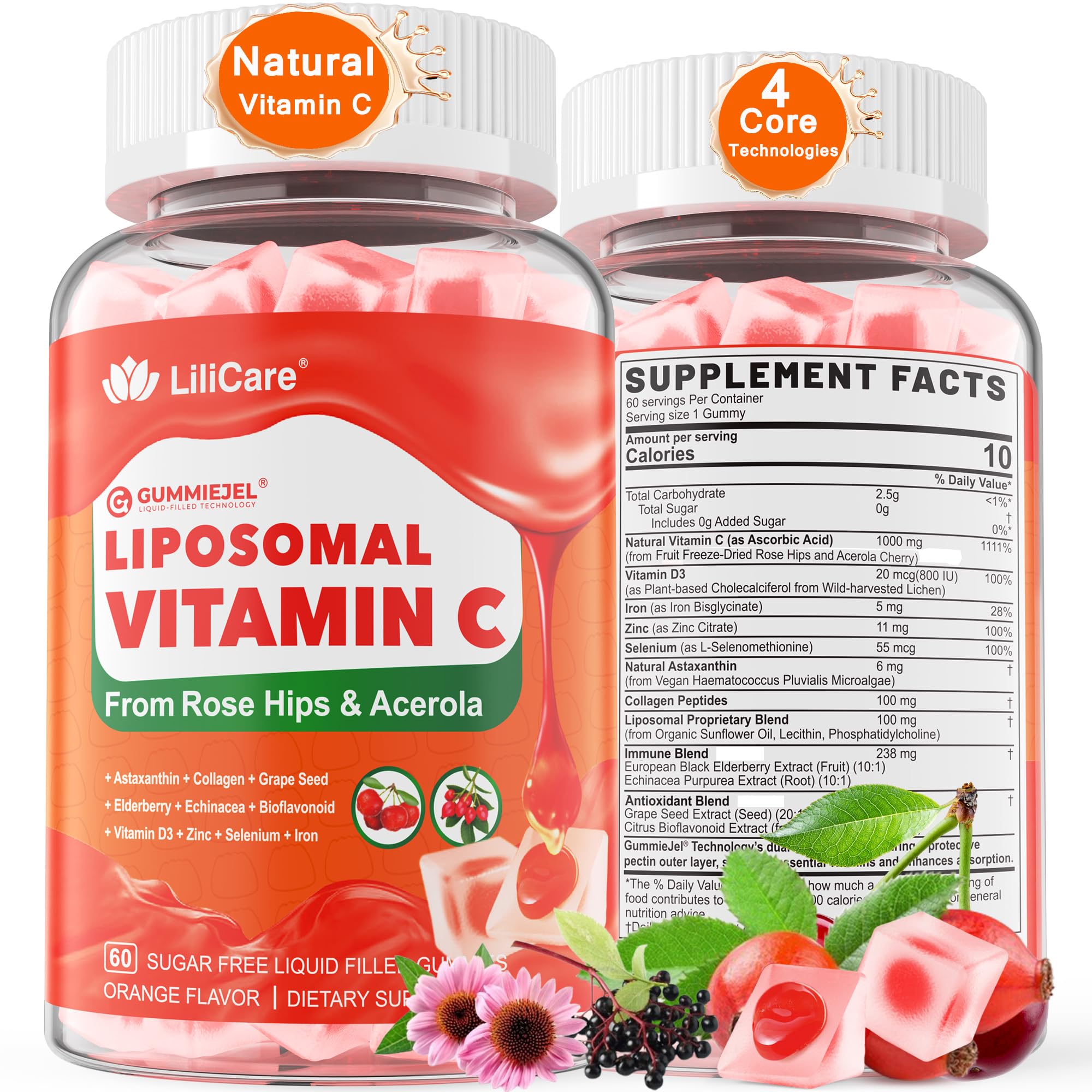 LILICARE envase frontal mostrando la marca y beneficios visibles