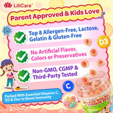 LILICARE sello de pruebas de terceros y calidad en el envase