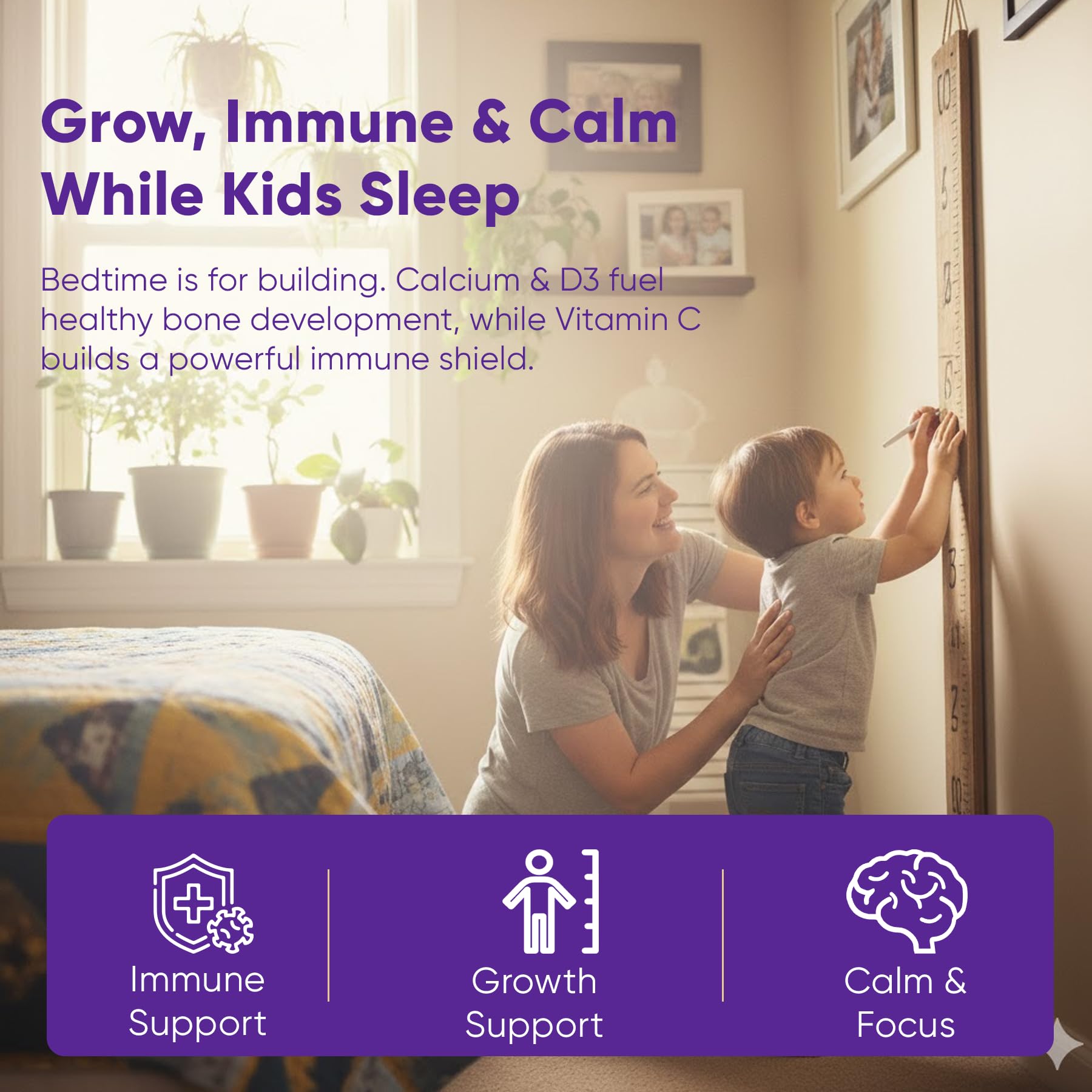 LILICARE escena nocturna infantil uso relajante antes de dormir