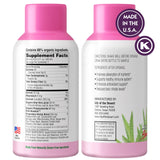 Lily of the Desert etiqueta con ingredientes y Aloesorb mostrando transparencia y confianza
