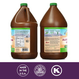 Lily Of The Desert primer plano de textura del gel espeso conservando nutrientes