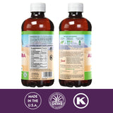 Lily Of The Desert etiqueta nutricional y certificaciones para confianza