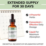 LIMELIGHT HERBALS comparación de tamaño con mano indicando 60 porciones