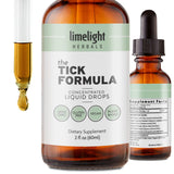 LIMELIGHT HERBALS frente del envase que muestra la presentación y beneficios