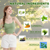 LIMYGOO Qizfyzz textura del líquido verde para apreciar pureza