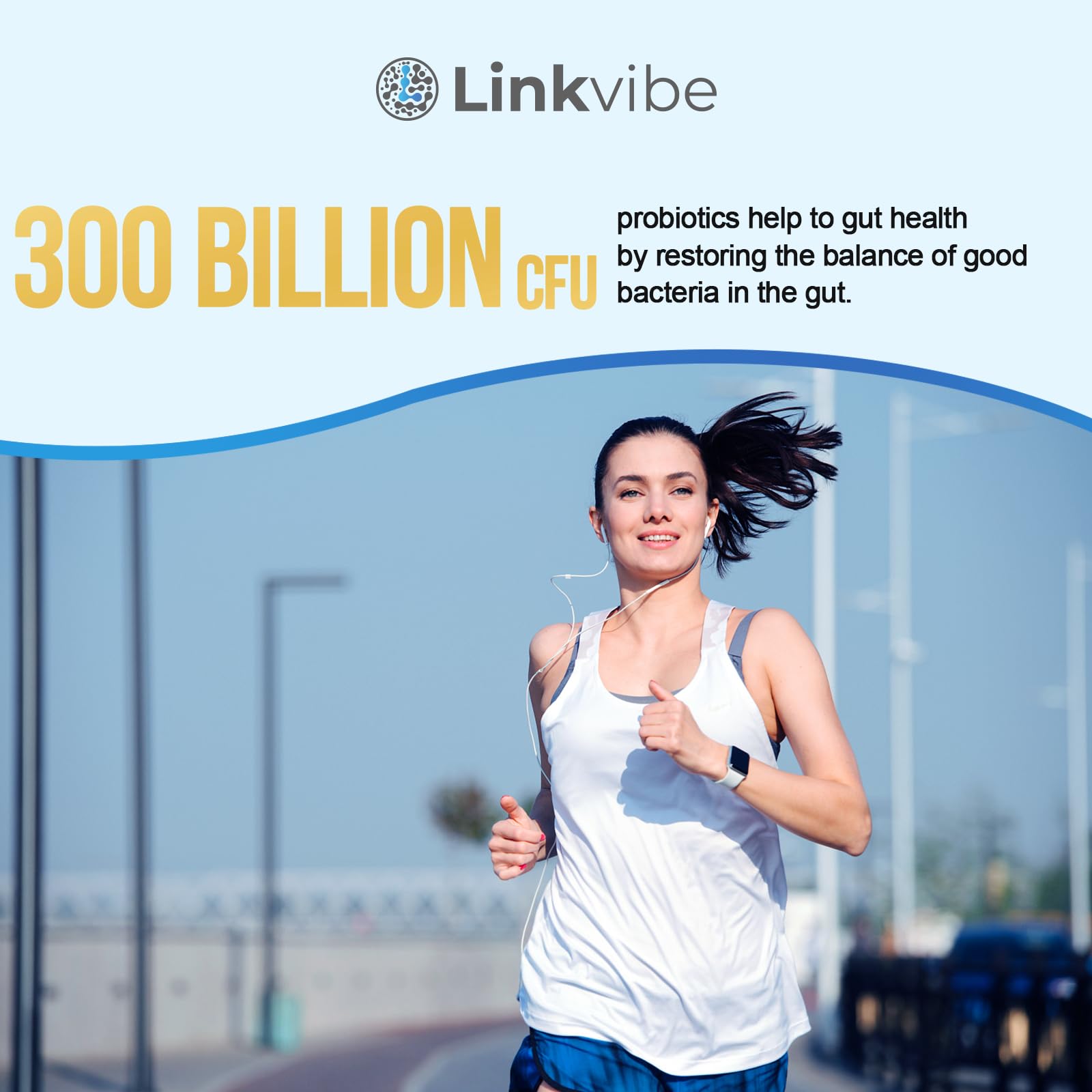 Linkvibe caja sobre mesa de cocina indicando uso diario y conveniencia sin refrigeración