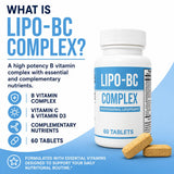 ES Global Brands lipo-bc detalle de tabletas que muestra textura y calidad de formulación