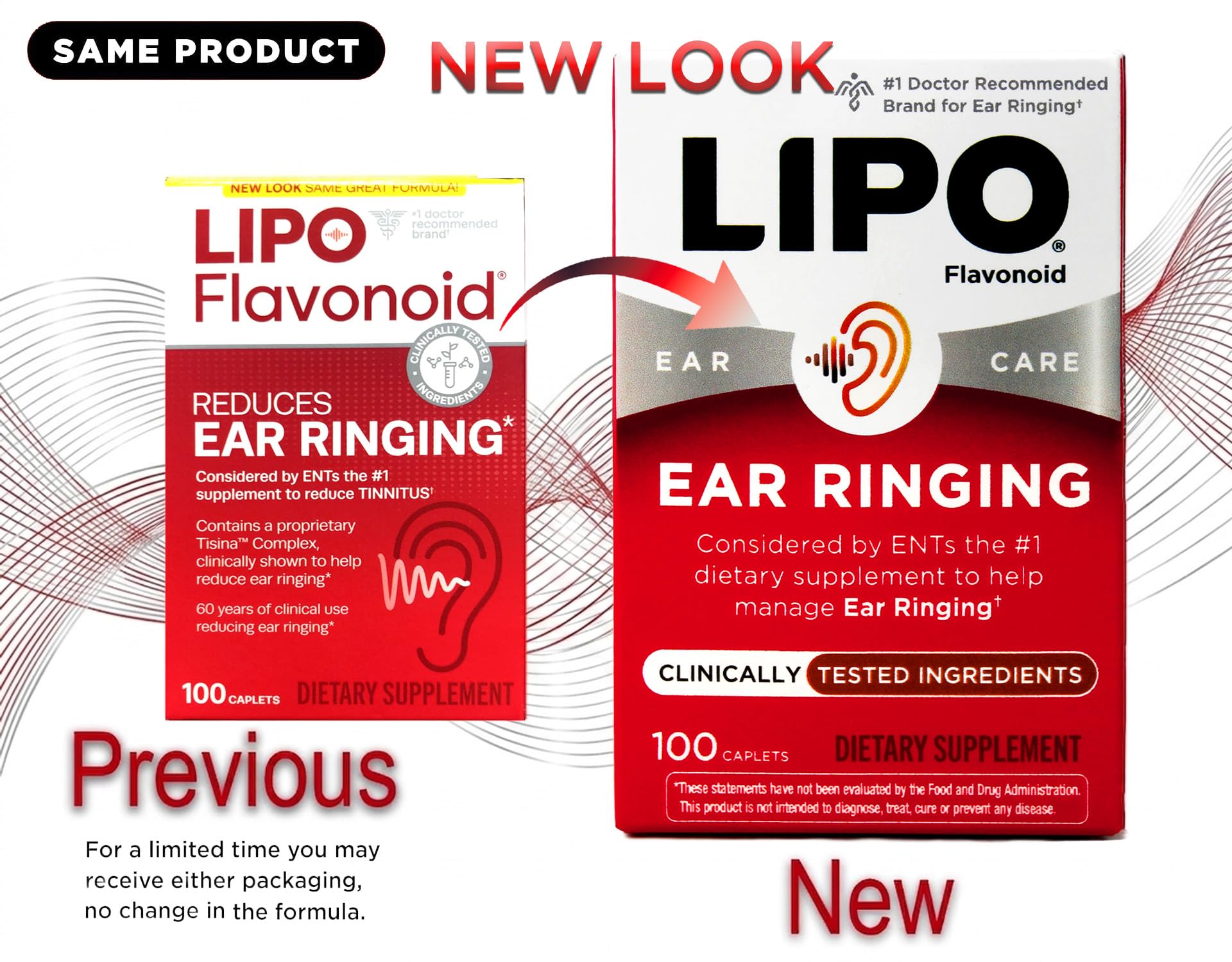 Lipo-Flavonoid caja abierta con blíster que destaca la presentación y comodidad