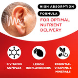 Lipo-Flavonoid Plus caplets de día, apoyo nutricional visible