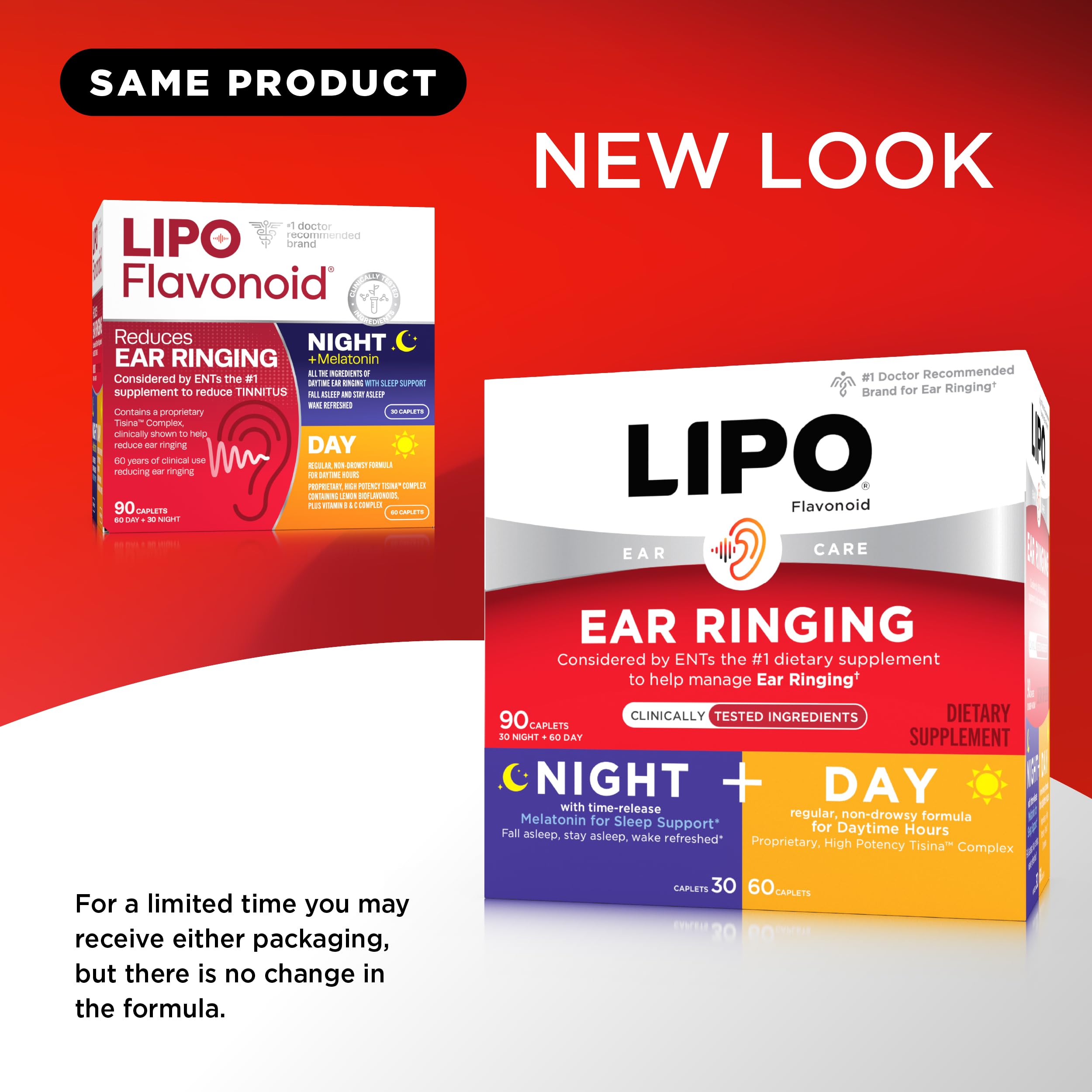 Kit Lipo-Flavonoid en una mesa nocturna como parte de la rutina