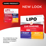 Kit Lipo-Flavonoid en una mesa nocturna como parte de la rutina